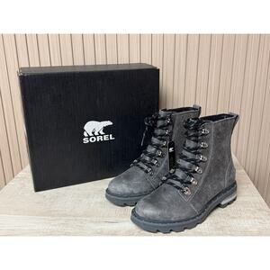 Sorel Women's Lennox Lace Waterproof Boot Womens Shoes Sz 5